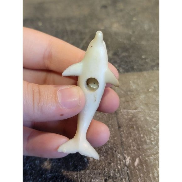 Gray Dolphin sea creature animal ocean toy figure - Picture 3 of 5